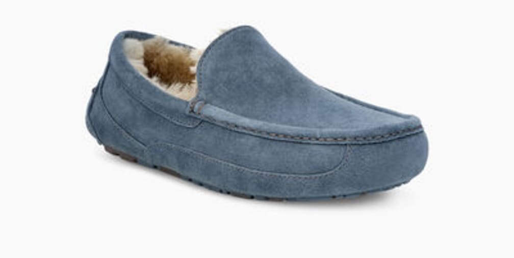 Ugg navy ascot slippers outlet